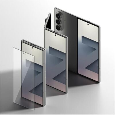 Ringke - Cover Display Easy Slide Tempered Glass (2 pack) - Samsung Galaxy Z Fold7 - Clear (2 Stk., Samsung Galaxy Z Fold7), Smartphone Schutzfolie, Transparent Ringke - Cover Display Easy Slide Tempered Glass (2 pack) - Samsung Galaxy Z Fold7 - Clear (2 Stk., Samsung Galaxy Z Fold7), Smartphone Schutzfolie, Transparent