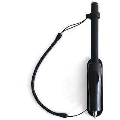 Just Auto holder Must Pen leash with clipboard clip, silicone ring for pen, Smartphone Halterung, Schwarz Just Auto holder Must Pen leash with clipboard clip, silicone ring for pen, Smartphone Halterung, Schwarz