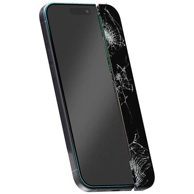 Crong 7D Nano Flexible Glass - Niepękające szkło hybrydowe 9H na cały ekran iPhone 14 / iPhone 13 / (Apple iPhone 13, Apple iPhone 13 Pro, Apple iPhone 14), Smartphone Schutzfolie, Transparent Crong 7D Nano Flexible Glass - Niepękające szkło hybrydowe 9H na cały ekran iPhone 14 / iPhone 13 / (Apple iPhone 13, Apple iPhone 13 Pro, Apple iPhone 14), Smartphone Schutzfolie, Transparent