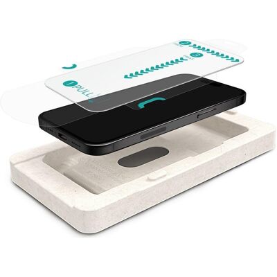 eSTUFF INFINITE (GRS) iPhone 16 Eco (1 Stk., Apple iPhone 16), Smartphone Schutzfolie, Transparent eSTUFF INFINITE (GRS) iPhone 16 Eco (1 Stk., Apple iPhone 16), Smartphone Schutzfolie, Transparent