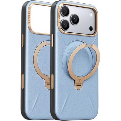 Torras Ostand Q3 VegSkin (Apple iPhone 17 Pro Max, Apple iPhone 18 Pro Max), Smartphone Hülle, Blau Torras Ostand Q3 VegSkin (Apple iPhone 17 Pro Max, Apple iPhone 18 Pro Max), Smartphone Hülle, Blau