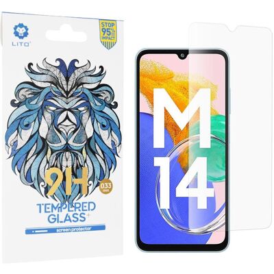 Lito - 2.5D Classic Glass - Samsung Galaxy M14 - Clear (Samsung Galaxy M14), Smartphone Schutzfolie, Transparent Lito - 2.5D Classic Glass - Samsung Galaxy M14 - Clear (Samsung Galaxy M14), Smartphone Schutzfolie, Transparent