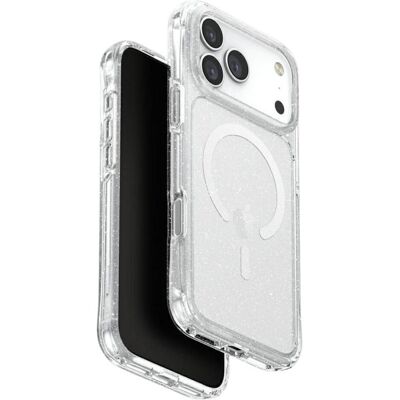Uniq LifePro Xtreme Case for iPhone 17 Pro Max Magclick Charging Clear/Glitter (Apple iPhone 17 Pro Max), Smartphone Hülle, Transparent Uniq LifePro Xtreme Case for iPhone 17 Pro Max Magclick Charging Clear/Glitter (Apple iPhone 17 Pro Max), Smartphone Hülle, Transparent
