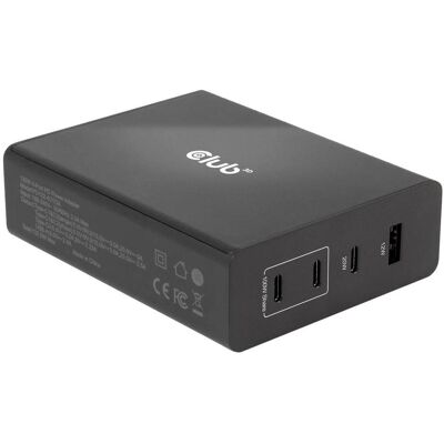 Club 3D CAC-1906 (132 W, 4 Ports), USB Ladegerät, Schwarz Club 3D CAC-1906 (132 W, 4 Ports), USB Ladegerät, Schwarz