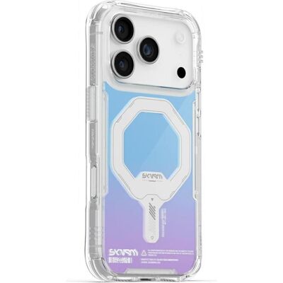 Skinarma Myst case for iPhone 17 Pro Magnetic Charging hologram (Apple iPhone 17 Pro), Smartphone Hülle, Transparent Skinarma Myst case for iPhone 17 Pro Magnetic Charging hologram (Apple iPhone 17 Pro), Smartphone Hülle, Transparent