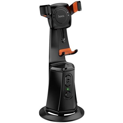 Hoco Other mobile phone holder 360 degree with auto face tracking K26 black, Smartphone Halterung, Schwarz, Orange Hoco Other mobile phone holder 360 degree with auto face tracking K26 black, Smartphone Halterung, Schwarz, Orange