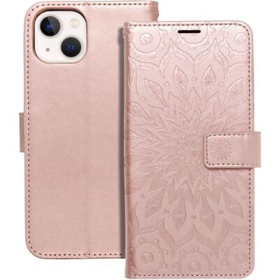 Forcell Back panel cover OEM MEZZO Book case for IPHONE 13 mandala rose gold (Apple iPhone 13), Smartphone Hülle, Gold Forcell Back panel cover OEM MEZZO Book case for IPHONE 13 mandala rose gold (Apple iPhone 13), Smartphone Hülle, Gold