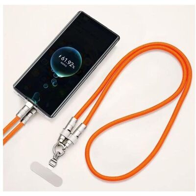 PowerGuard Necklace Handykette Smartphone USB-C Ladekabel 1.2m, Handykette, Schwarz PowerGuard Necklace Handykette Smartphone USB-C Ladekabel 1.2m, Handykette, Schwarz