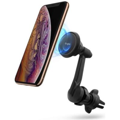 Ringke Uchwyt magnetyczny do kratki went Power Clip Wing czarny/black ACCM0010, Smartphone Halterung, Schwarz Ringke Uchwyt magnetyczny do kratki went Power Clip Wing czarny/black ACCM0010, Smartphone Halterung, Schwarz