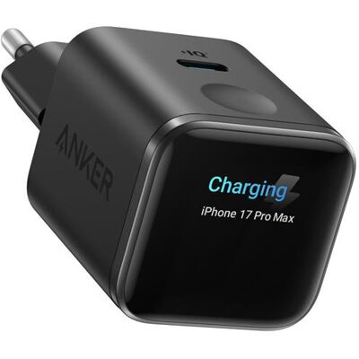 Anker Smart Display Charger (45 W, 1 Port), USB Ladegerät, Schwarz Anker Smart Display Charger (45 W, 1 Port), USB Ladegerät, Schwarz