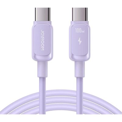 Joyroom Color Series USB-C - USB-C Cable 100W, 1.2m - Purple (1.20 m, 100 W), USB Kabel Joyroom Color Series USB-C - USB-C Cable 100W, 1.2m - Purple (1.20 m, 100 W), USB Kabel