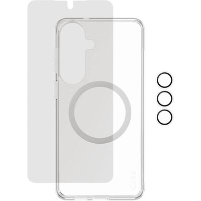 PanzerGlass Care Privacy 3-in-1 Set (3 Stk., Samsung Galaxy S26+), Smartphone Schutzfolie, Schwarz, Transparent PanzerGlass Care Privacy 3-in-1 Set (3 Stk., Samsung Galaxy S26+), Smartphone Schutzfolie, Schwarz, Transparent