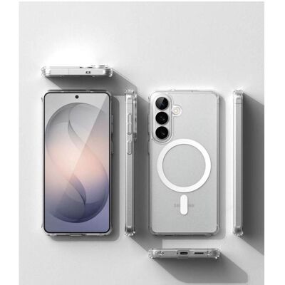 Ringke Fusion Magnetisch Magsafe Galaxy S26 Clear (Samsung Galaxy S26), Smartphone Hülle, Transparent Ringke Fusion Magnetisch Magsafe Galaxy S26 Clear (Samsung Galaxy S26), Smartphone Hülle, Transparent