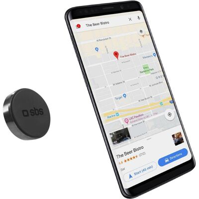 SBS Auto-Magnethalterung Tiny zum Kleben, Smartphone Halterung, Schwarz SBS Auto-Magnethalterung Tiny zum Kleben, Smartphone Halterung, Schwarz
