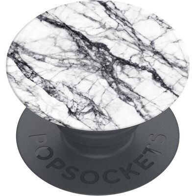 PopSockets Mobilgerät-Halterung White Stone Marble, Smartphone Halterung, Weiss PopSockets Mobilgerät-Halterung White Stone Marble, Smartphone Halterung, Weiss