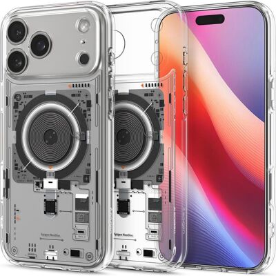 Spigen Ultra Hybrid MagSafe (Apple iPhone 17 Pro Max), Smartphone Hülle, Transparent Spigen Ultra Hybrid MagSafe (Apple iPhone 17 Pro Max), Smartphone Hülle, Transparent