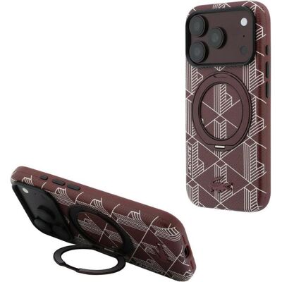 Lacoste Case Blend with Ring Stand MagSafe for iPhone 18 Pro / 17 Pro burgundy (Apple iPhone 17 Pro, Apple iPhone 18 Pro), Smartphone Hülle, Rot Lacoste Case Blend with Ring Stand MagSafe for iPhone 18 Pro / 17 Pro burgundy (Apple iPhone 17 Pro, Apple iPhone 18 Pro), Smartphone Hülle, Rot