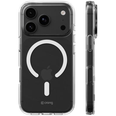 Crong Clear MAG Cover - Etui MagSafe iPhone 18 Pro / 17 Pro (przezroczysty) (Apple iPhone 17 Pro, Apple iPhone 18 Pro), Smartphone Hülle, Transparent Crong Clear MAG Cover - Etui MagSafe iPhone 18 Pro / 17 Pro (przezroczysty) (Apple iPhone 17 Pro, Apple iPhone 18 Pro), Smartphone Hülle, Transparent