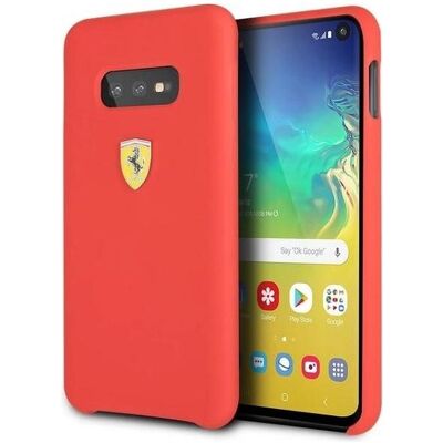 Acer Ferrari Hardcase FESSIHCS10LRE S10e G970 czerwony/red Silicone (Samsung Galaxy S10e), Smartphone Hülle, Rot Acer Ferrari Hardcase FESSIHCS10LRE S10e G970 czerwony/red Silicone (Samsung Galaxy S10e), Smartphone Hülle, Rot
