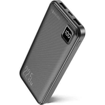 Forever power bank TB-300M PD QC 22,5W 10000 mAh black (10000 mAh, 22.50 W), Powerbank, Schwarz Forever power bank TB-300M PD QC 22,5W 10000 mAh black (10000 mAh, 22.50 W), Powerbank, Schwarz