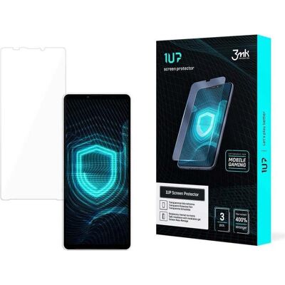 3MK Folia 1UP Sony Xperia 10 V Folia Gaming 3szt (3 Stk., Sony Xperia 10 V), Smartphone Schutzfolie, Transparent 3MK Folia 1UP Sony Xperia 10 V Folia Gaming 3szt (3 Stk., Sony Xperia 10 V), Smartphone Schutzfolie, Transparent