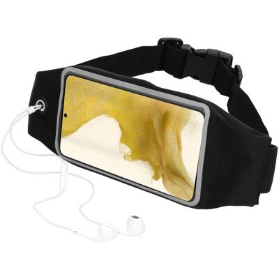 Mobiparts Comfort Fit Sport Belt Samsung Galaxy S22 Plus Black, Smartphone Sportarmband, Schwarz Mobiparts Comfort Fit Sport Belt Samsung Galaxy S22 Plus Black, Smartphone Sportarmband, Schwarz