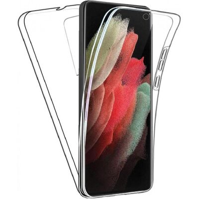 Screenguard 360° Screen & Body Protector Samsung Galaxy S21 Ultra Hülle mit Folie (Samsung Galaxy S21 Ultra), Smartphone Hülle, Transparent Screenguard 360° Screen & Body Protector Samsung Galaxy S21 Ultra Hülle mit Folie (Samsung Galaxy S21 Ultra), Smartphone Hülle, Transparent