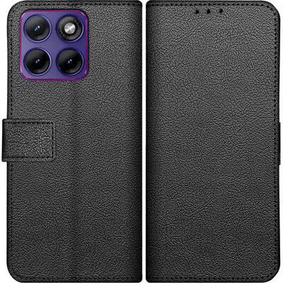 Just in Case PU-Leder Book Hülle Schwarz Motorola Edge 70 Fusion (Motorola Edge 70 Fusion), Smartphone Hülle, Schwarz Just in Case PU-Leder Book Hülle Schwarz Motorola Edge 70 Fusion (Motorola Edge 70 Fusion), Smartphone Hülle, Schwarz