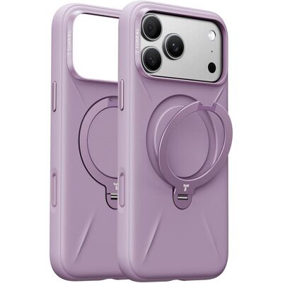 Torras OStand Q3 Silicone (Apple iPhone 17 Pro, Apple iPhone 18 Pro), Smartphone Hülle, Pink, Violett Torras OStand Q3 Silicone (Apple iPhone 17 Pro, Apple iPhone 18 Pro), Smartphone Hülle, Pink, Violett