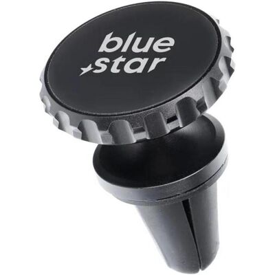Blue Star Autohalterung - Smartphone Crown Magnetisch - Schwarz Blue Star Autohalterung - Smartphone Crown Magnetisch - Schwarz