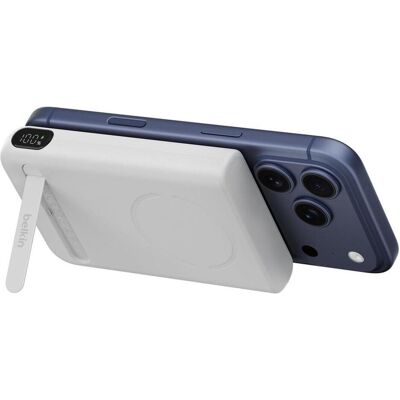 Belkin BPD014hqWH, 10000 mAh, Kabelloses Aufladen, 30 W, Weiss (10000 mAh, 30 W, 38.70 Wh), Powerbank, Weiss Belkin BPD014hqWH, 10000 mAh, Kabelloses Aufladen, 30 W, Weiss (10000 mAh, 30 W, 38.70 Wh), Powerbank, Weiss