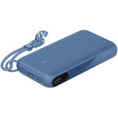 Belkin BoostCharge 20k (20000 mAh, 20 W, 74 Wh), Powerbank, Blau Belkin BoostCharge 20k (20000 mAh, 20 W, 74 Wh), Powerbank, Blau