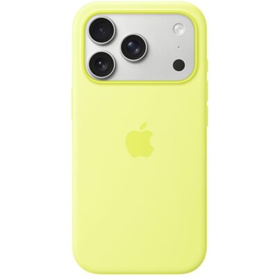 Silicone Case with MagSafe (Apple iPhone 17 Pro), Smartphone Hülle, Gelb Silicone Case with MagSafe (Apple iPhone 17 Pro), Smartphone Hülle, Gelb