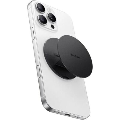 Mcdodo - Foldable Magnetic Phone Stand (MR-7910) - with Multi-Angle Support, Leather - Black, Smartphone Halterung, Schwarz Mcdodo - Foldable Magnetic Phone Stand (MR-7910) - with Multi-Angle Support, Leather - Black, Smartphone Halterung, Schwarz