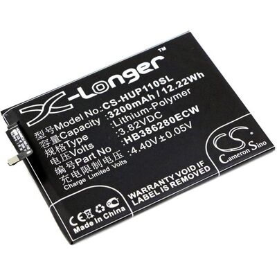 Huawei VTR-AL00 Akku - 3200mAh, Schwarz Huawei VTR-AL00 Akku - 3200mAh, Schwarz