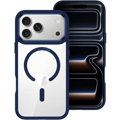Roar Back panel cover case MAG BUMPER compatible with MagSafe for IPHONE 16 Pro navy blue (Apple iPhone 16 Pro), Smartphone Hülle, Blau Roar Back panel cover case MAG BUMPER compatible with MagSafe for IPHONE 16 Pro navy blue (Apple iPhone 16 Pro), Smartphone Hülle, Blau