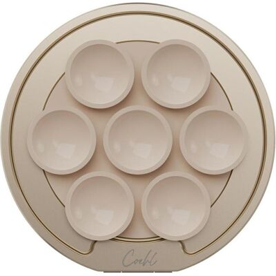 Uniq Coehl Luna Magnetic Holder with Mirror and Suction Cup sand, Smartphone Halterung, Beige Uniq Coehl Luna Magnetic Holder with Mirror and Suction Cup sand, Smartphone Halterung, Beige
