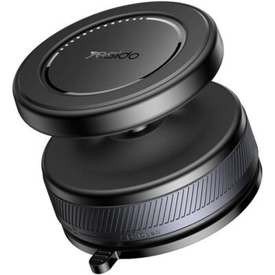 Yesido - Car Holder (C227) - Magnetic Vacuum Suction Cup, for Dashboard, 360, 16N, Universal - Black, Smartphone Halterung, Schwarz Yesido - Car Holder (C227) - Magnetic Vacuum Suction Cup, for Dashboard, 360, 16N, Universal - Black, Smartphone Halterung, Schwarz