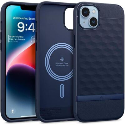 Caseology Parallax Magsafe Case für Apple iPhone 14 Plus - midnight blue (Apple iPhone 14 Plus), Smartphone Hülle, Blau Caseology Parallax Magsafe Case für Apple iPhone 14 Plus - midnight blue (Apple iPhone 14 Plus), Smartphone Hülle, Blau