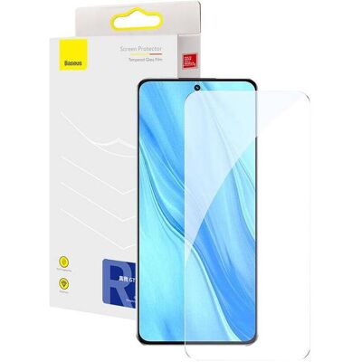 Baseus Tempered-Glass Screen Protector for realme GT2 Master Explorer Edition (Realme GT2), Smartphone Schutzfolie, Transparent Baseus Tempered-Glass Screen Protector for realme GT2 Master Explorer Edition (Realme GT2), Smartphone Schutzfolie, Transparent