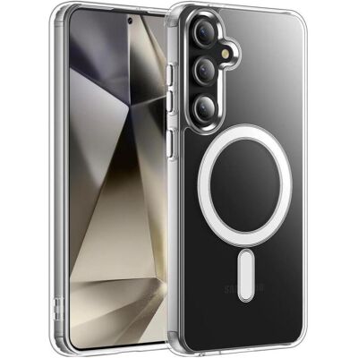 Screenguard Magnetic Clear Case MagSafe Hülle (Samsung Galaxy S24), Smartphone Hülle, Transparent Screenguard Magnetic Clear Case MagSafe Hülle (Samsung Galaxy S24), Smartphone Hülle, Transparent