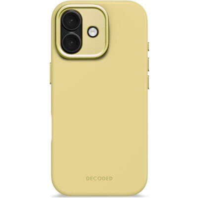 Decoded Silicone Backcover Apple iPhone 17 Yuma Yellow (Apple iPhone 17), Smartphone Hülle, Gelb Decoded Silicone Backcover Apple iPhone 17 Yuma Yellow (Apple iPhone 17), Smartphone Hülle, Gelb