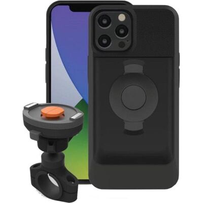 Tigra FitClic Neo Motorcycle Kit for Apple iPhone 12 Pro Max, Smartphone Halterung, Schwarz Tigra FitClic Neo Motorcycle Kit for Apple iPhone 12 Pro Max, Smartphone Halterung, Schwarz