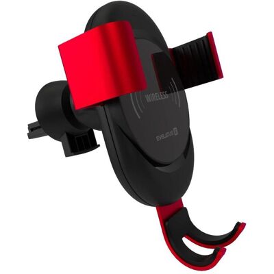 Evelatus Gravity Car Holder with Wireless Charger WCH02, Smartphone Halterung, Rot Evelatus Gravity Car Holder with Wireless Charger WCH02, Smartphone Halterung, Rot