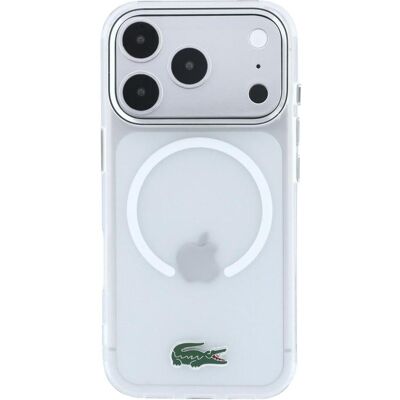 Lacoste Etui IML Frosted Laquer Logo MagSafe do iPhone 18 Pro Max / 17 Pro Max przezroczysty (Apple iPhone 17 Pro Max, Apple iPhone 18 Pro Max), Smartphone Hülle, Transparent Lacoste Etui IML Frosted Laquer Logo MagSafe do iPhone 18 Pro Max / 17 Pro Max przezroczysty (Apple iPhone 17 Pro Max, Apple iPhone 18 Pro Max), Smartphone Hülle, Transparent