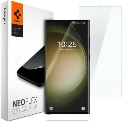 Spigen Neo Flex (1 Stk., Samsung Galaxy S23 Ultra), Smartphone Schutzfolie, Transparent Spigen Neo Flex (1 Stk., Samsung Galaxy S23 Ultra), Smartphone Schutzfolie, Transparent