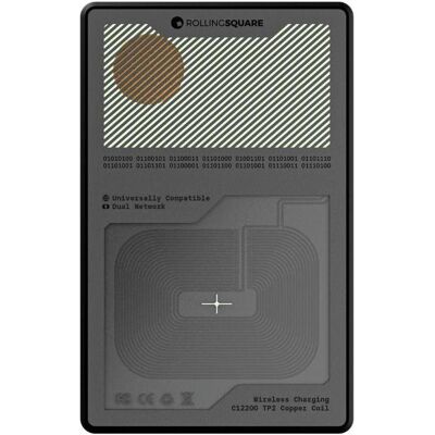 Rolling Square AirCard Pro Dual (Apple Find My, Google Find Hub), Tracker, Schwarz Rolling Square AirCard Pro Dual (Apple Find My, Google Find Hub), Tracker, Schwarz