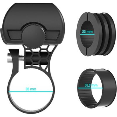 3MK Universal Bicycle Phone Holder BikeGrip, Smartphone Halterung, Schwarz 3MK Universal Bicycle Phone Holder BikeGrip, Smartphone Halterung, Schwarz