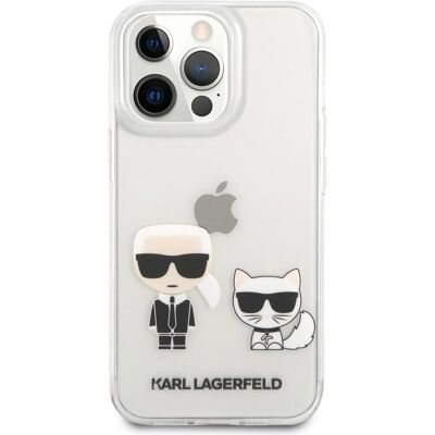 Karl Lagerfeld Case (Apple iPhone 13, Apple iPhone 13 Pro), Smartphone Hülle, Transparent Karl Lagerfeld Case (Apple iPhone 13, Apple iPhone 13 Pro), Smartphone Hülle, Transparent