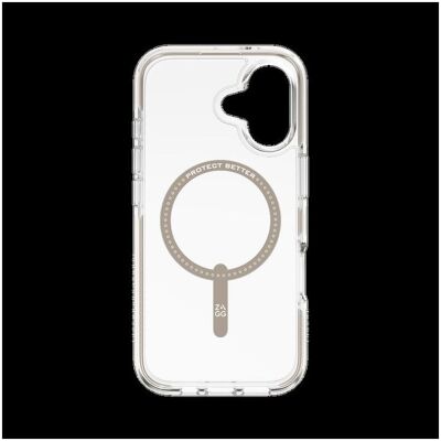 Zagg Case für Apple iPhone 17 Santa Cruz Snap titanium (Apple iPhone 17), Smartphone Hülle, Transparent Zagg Case für Apple iPhone 17 Santa Cruz Snap titanium (Apple iPhone 17), Smartphone Hülle, Transparent